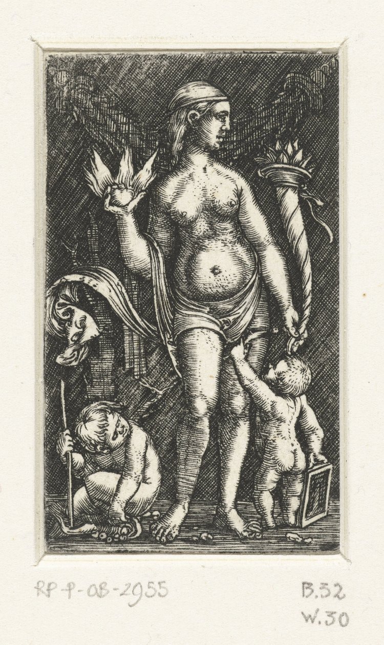 Venere con due putti da Albrecht Altdorfer