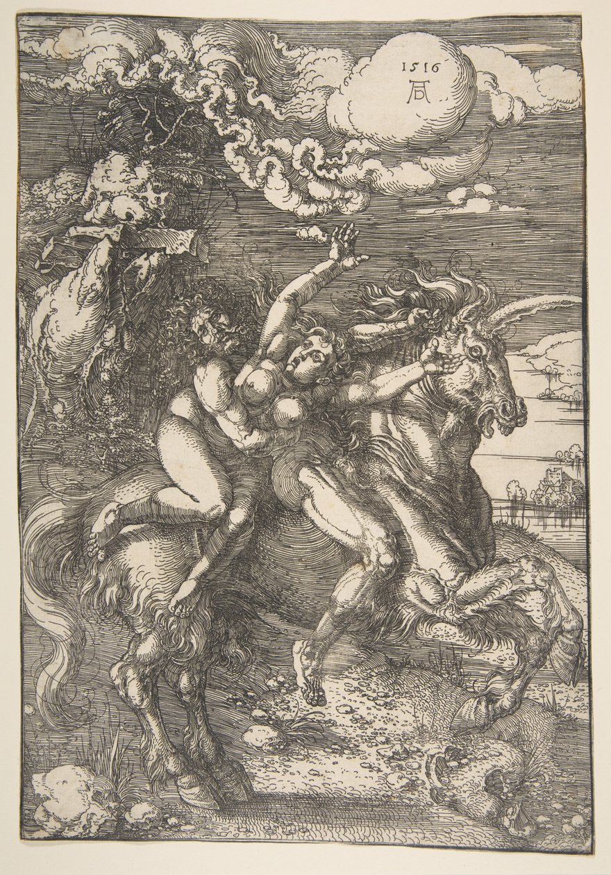 Il rapimento di Proserpina da Albrecht Dürer