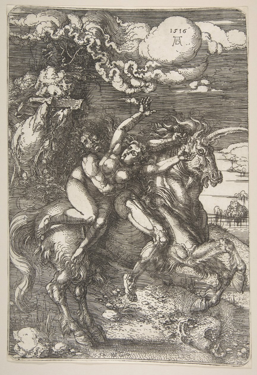 Rapimento di Proserpina da Albrecht Dürer