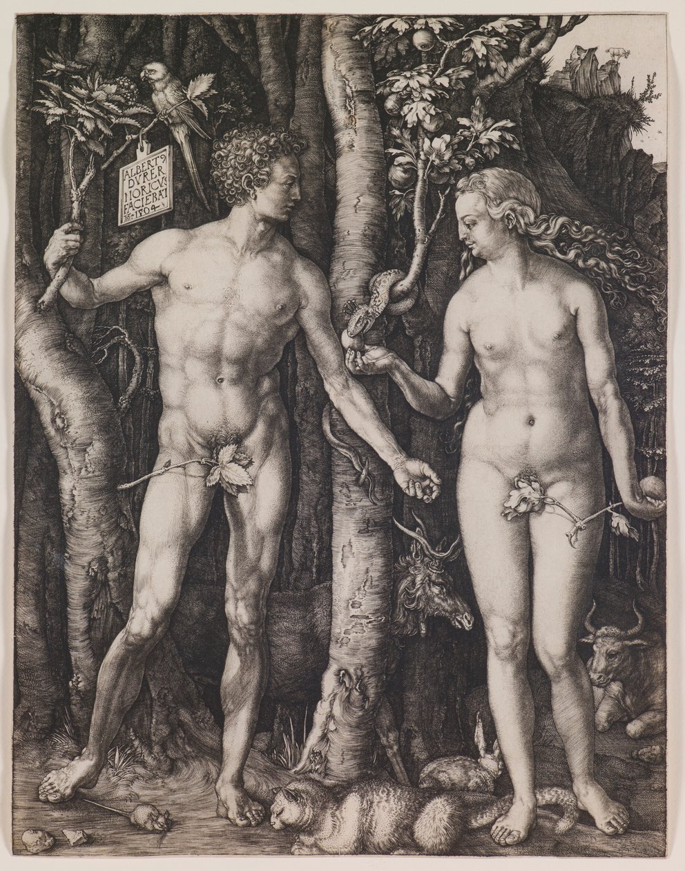 Adamo ed Eva da Albrecht Dürer