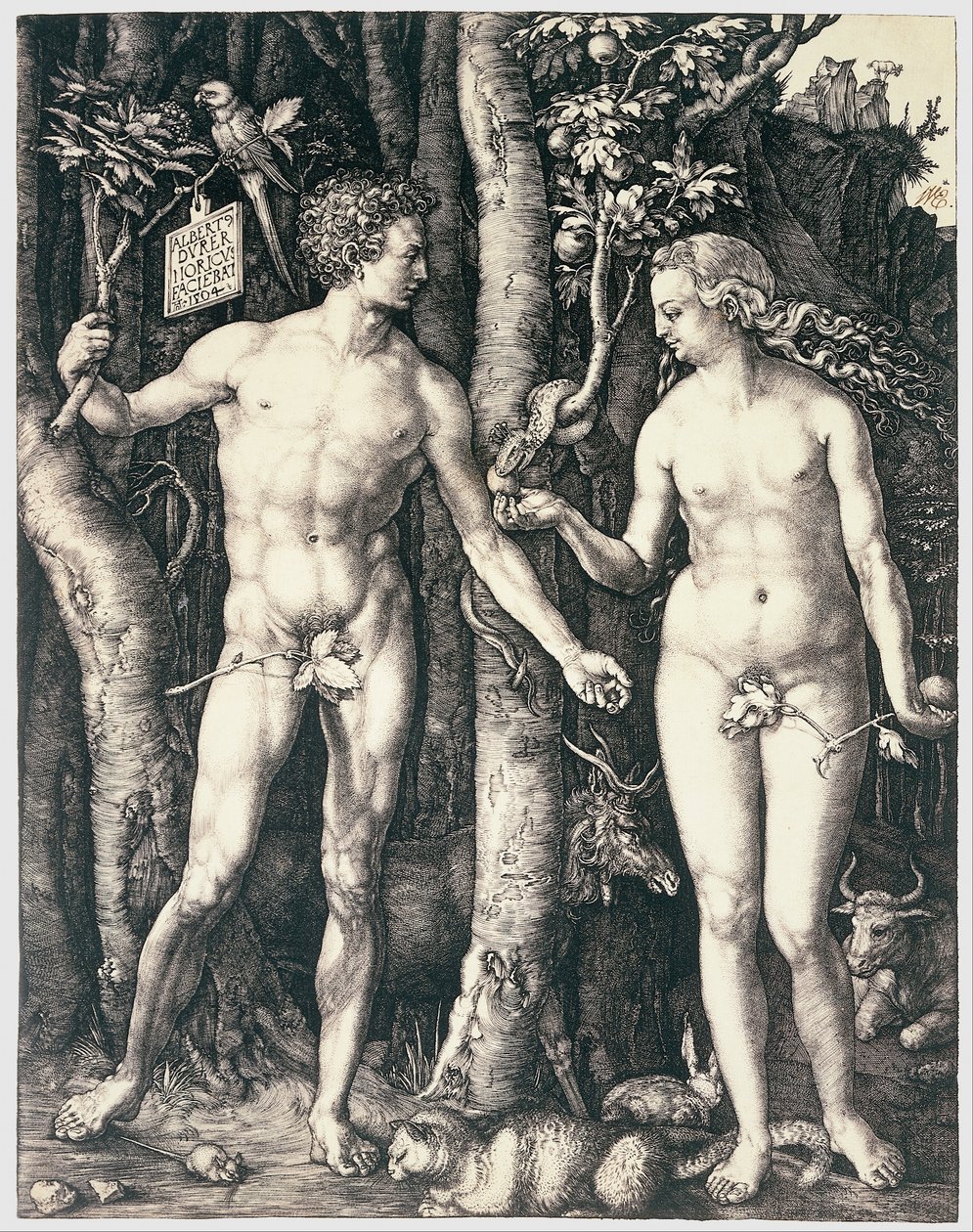 Peccato originale da Albrecht Dürer