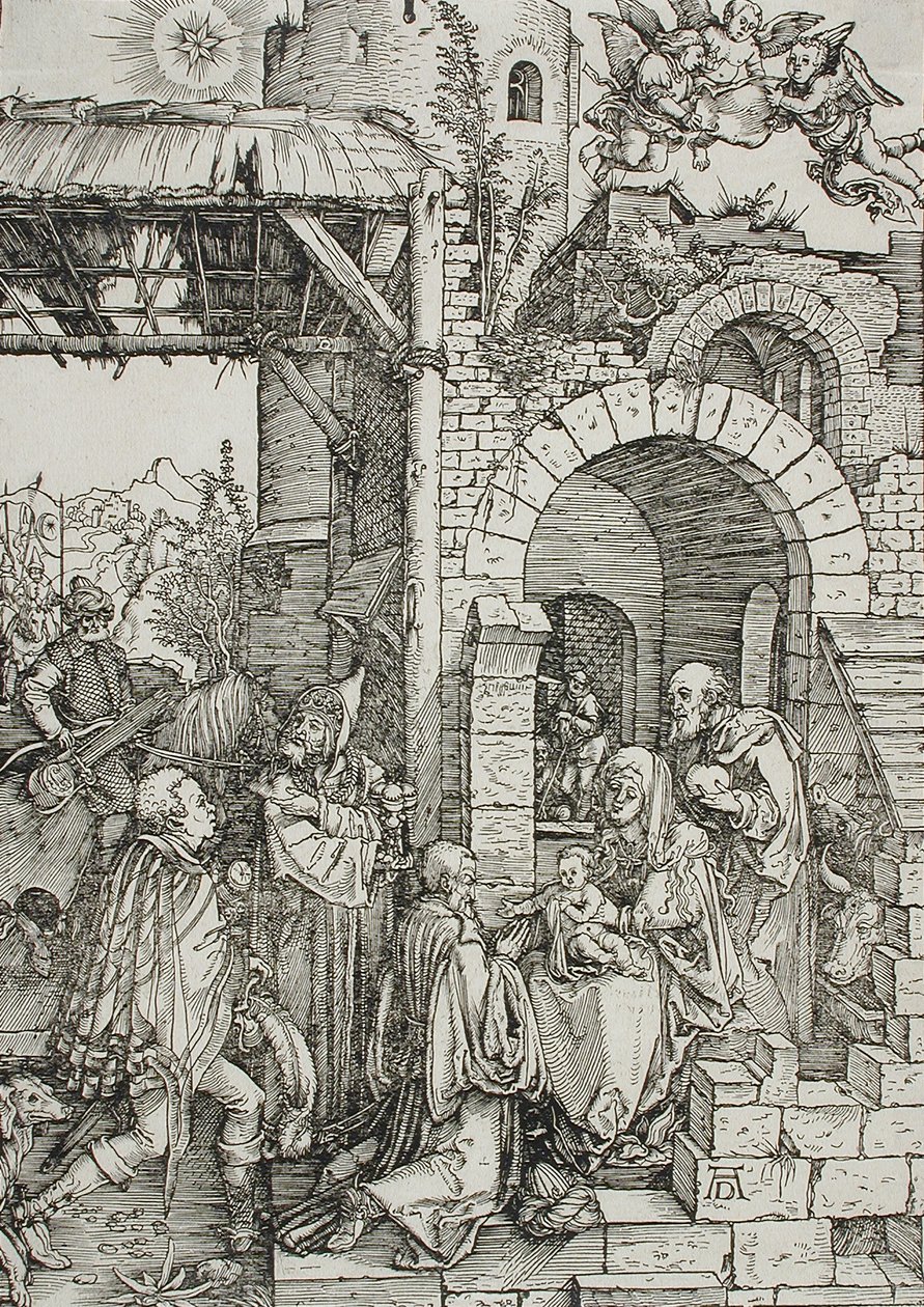 Adorazione dei Magi da Albrecht Dürer