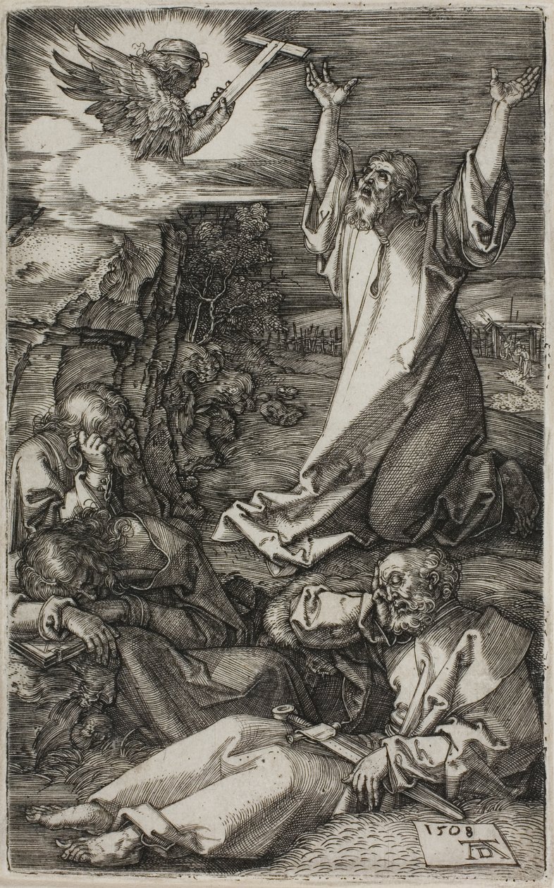 Agonia nel giardino, da La Passione Incisa da Albrecht Dürer