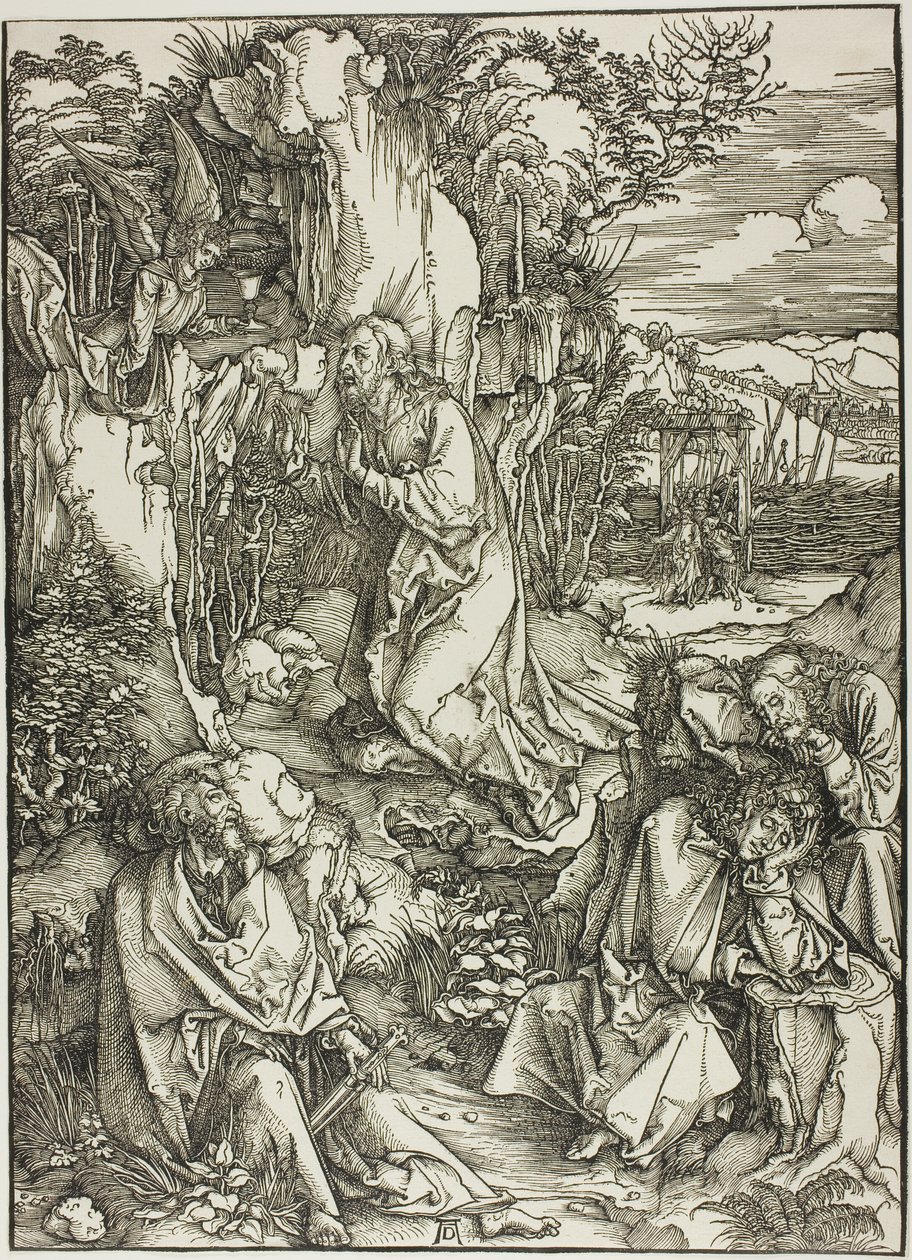 Agonia nel giardino, dalla Grande Passione da Albrecht Dürer