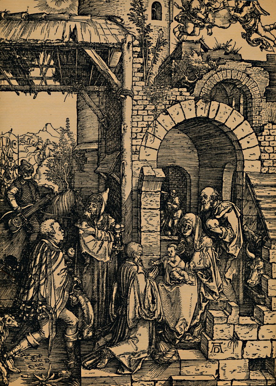 Adorazione dei Magi da Albrecht Dürer