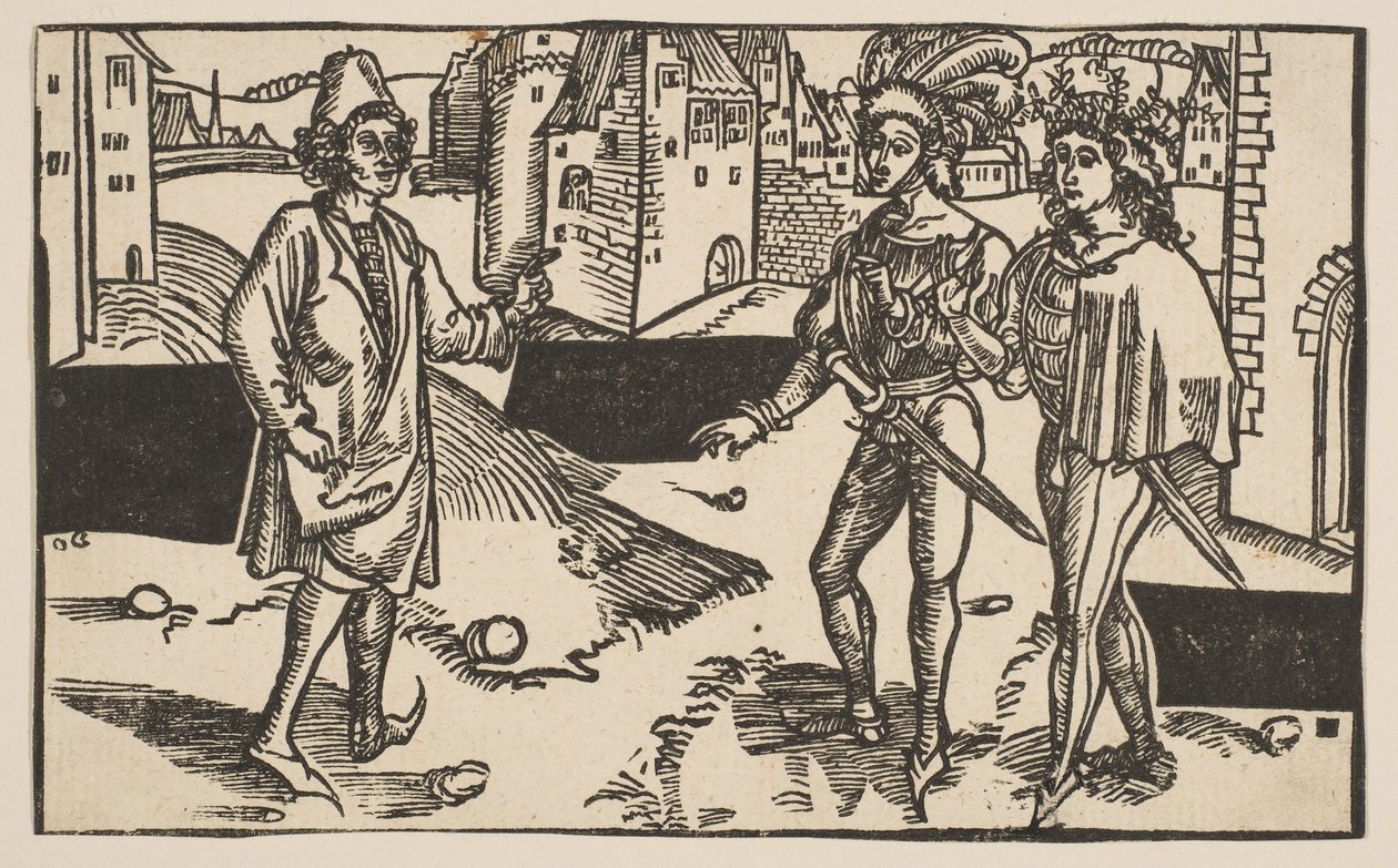 Andria, da La Commedia di Terenzio da Albrecht Dürer