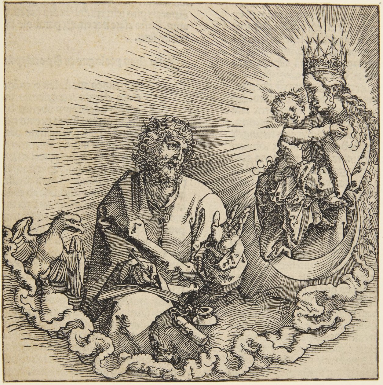 Apocalisse di san Giovanni (frontespizio) da Albrecht Dürer
