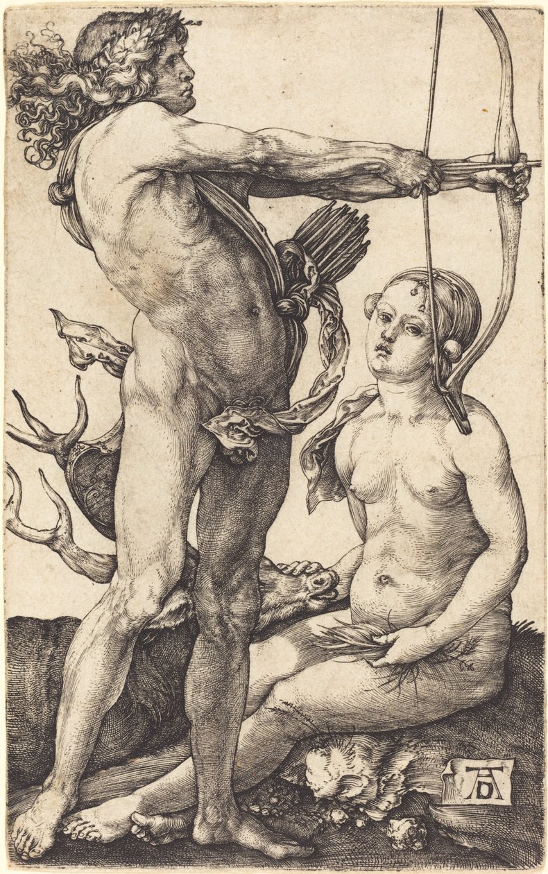 Apollo e Diana da Albrecht Dürer
