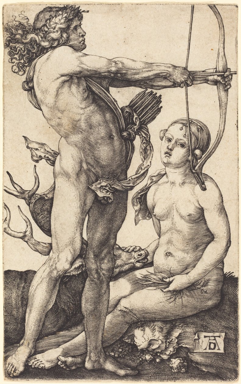 Apollo e Diana da Albrecht Dürer