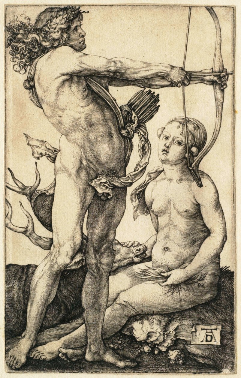 Apollo e Diana da Albrecht Dürer