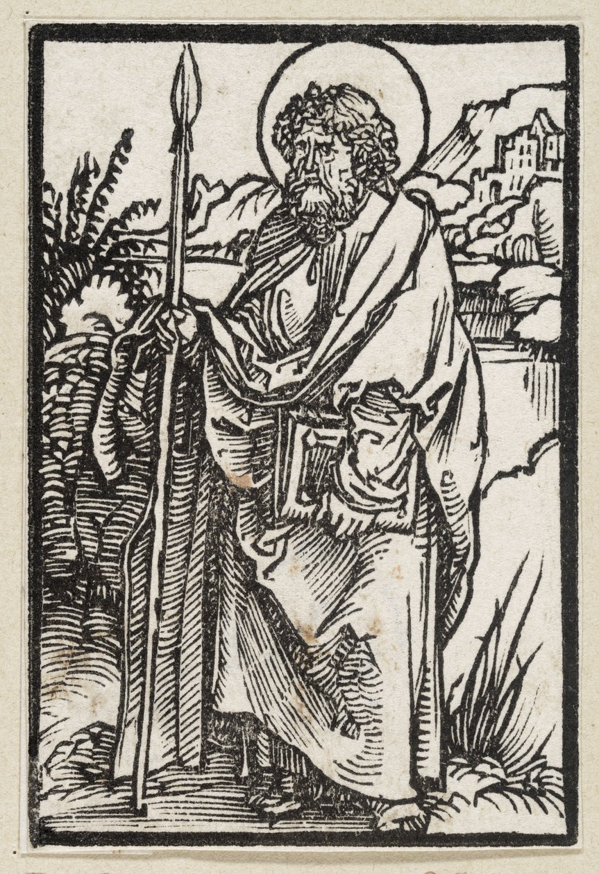 Apostolo Tommaso (63 scene religiose) da Albrecht Dürer