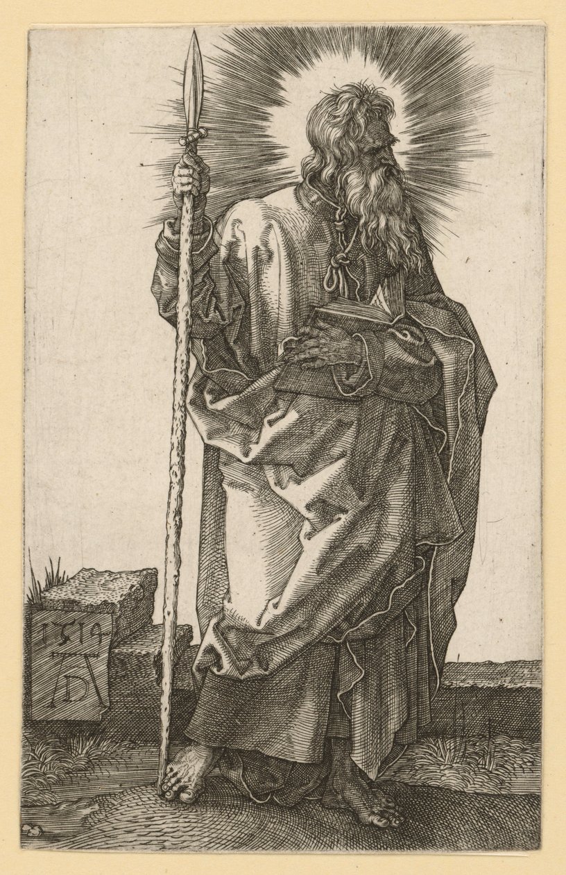 Apostolo Tommaso da Albrecht Dürer