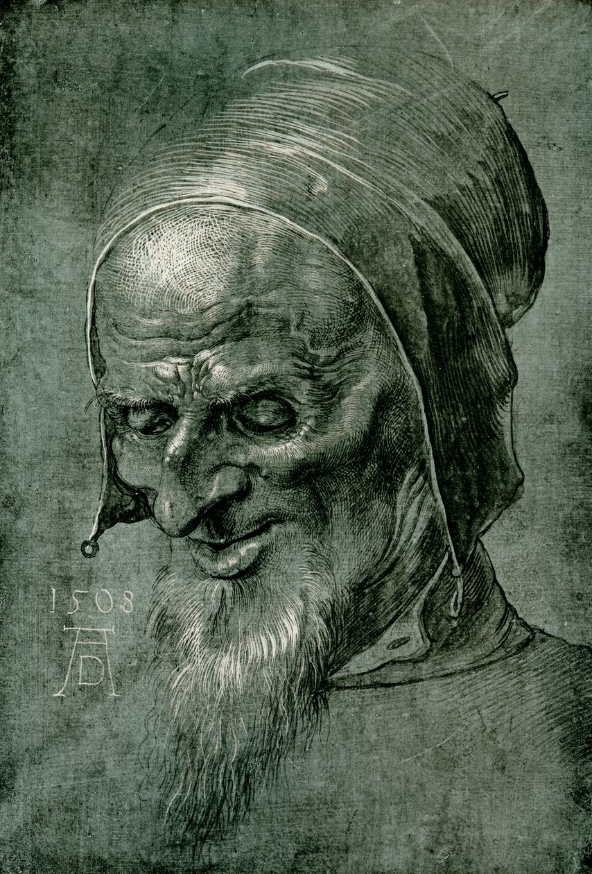 Testa di apostolo del 1508 da Albrecht Dürer