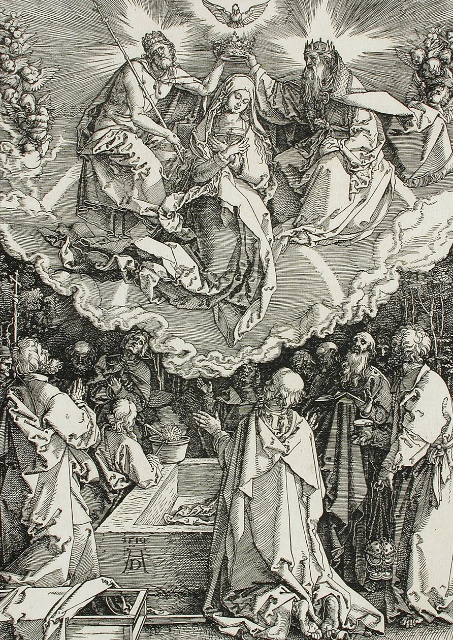 Assunzione e incoronazione della Vergine da Albrecht Dürer