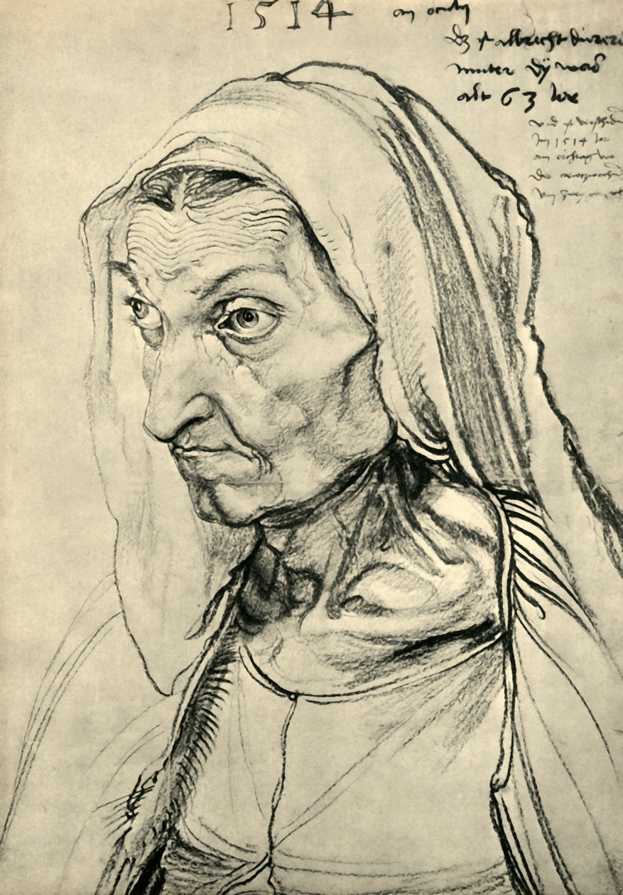 Barbara Dürer, 1514, 1943 da Albrecht Dürer
