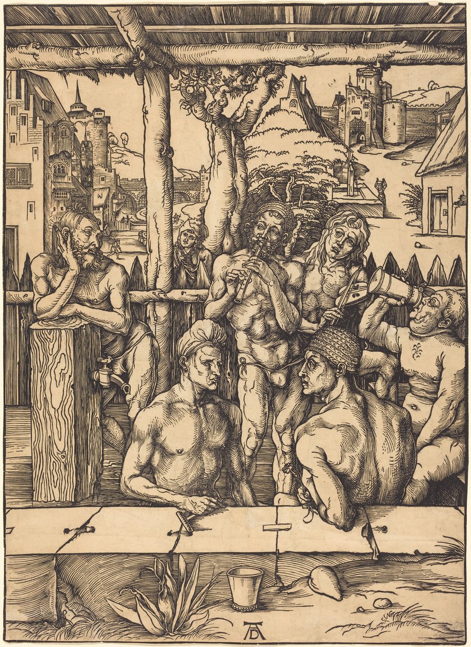 Il bagno degli uomini da Albrecht Dürer