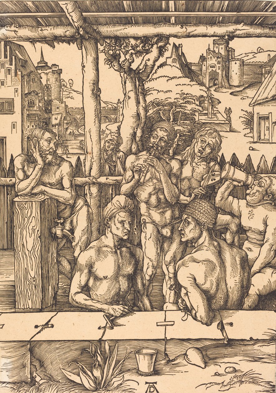 Bagno, c. 1496 da Albrecht Dürer