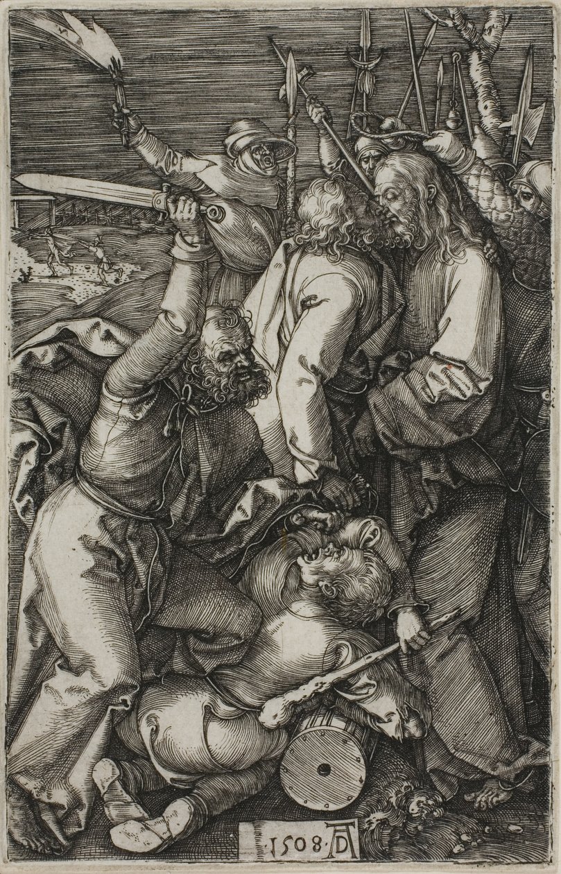 Tradimento di Cristo, dalla Passione Incisa da Albrecht Dürer