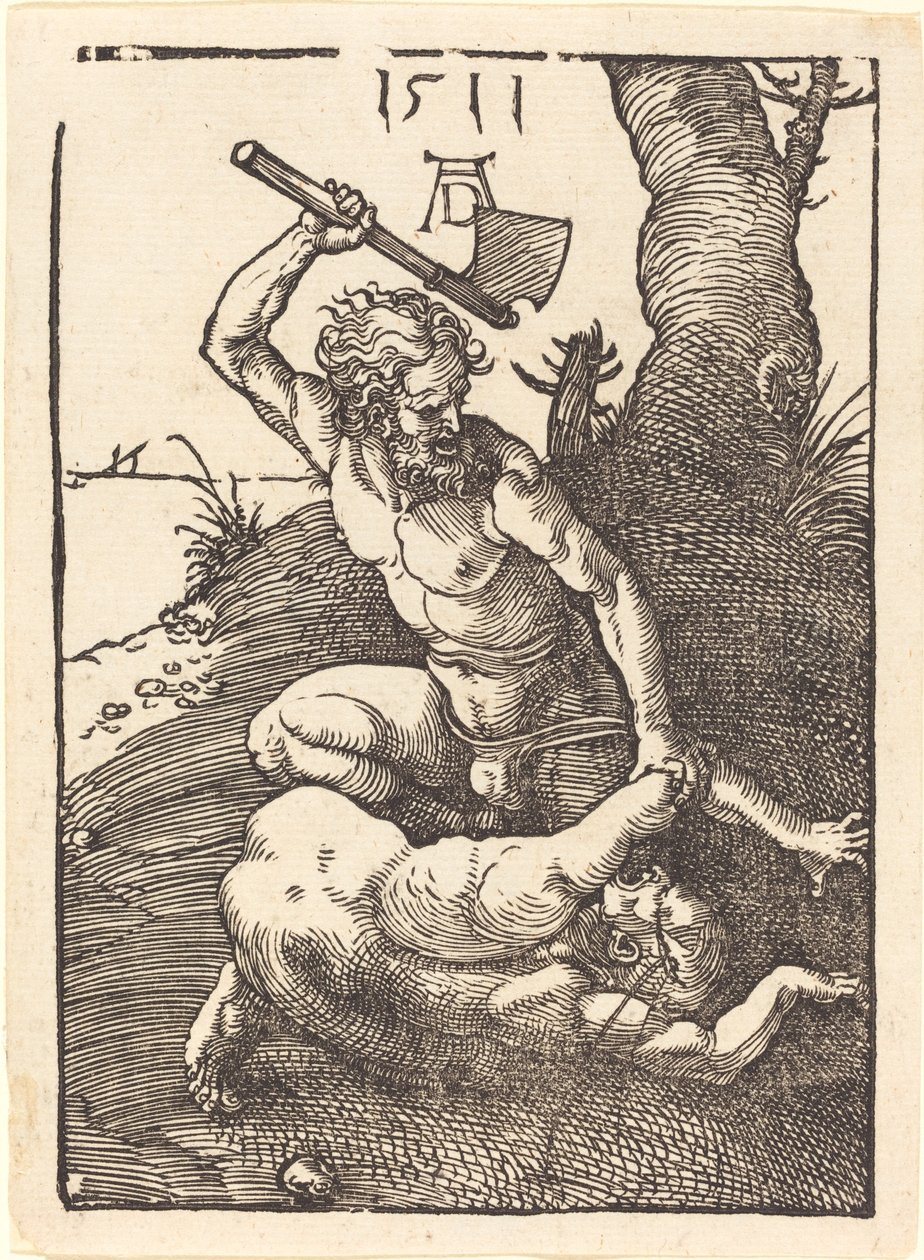 Caino uccide Abele da Albrecht Dürer