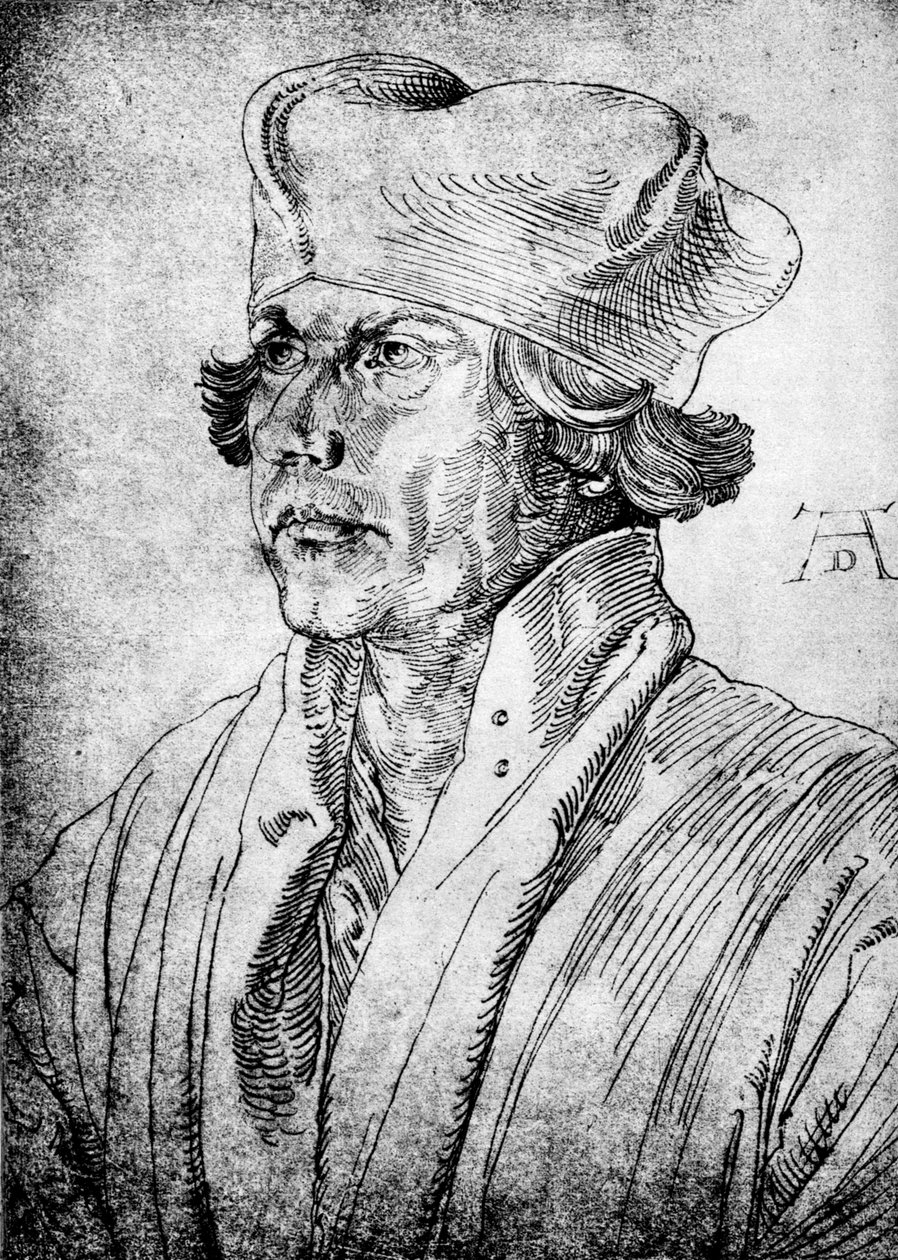 Cardinale Lang von Wellenburg, 1522, 1936 da Albrecht Dürer