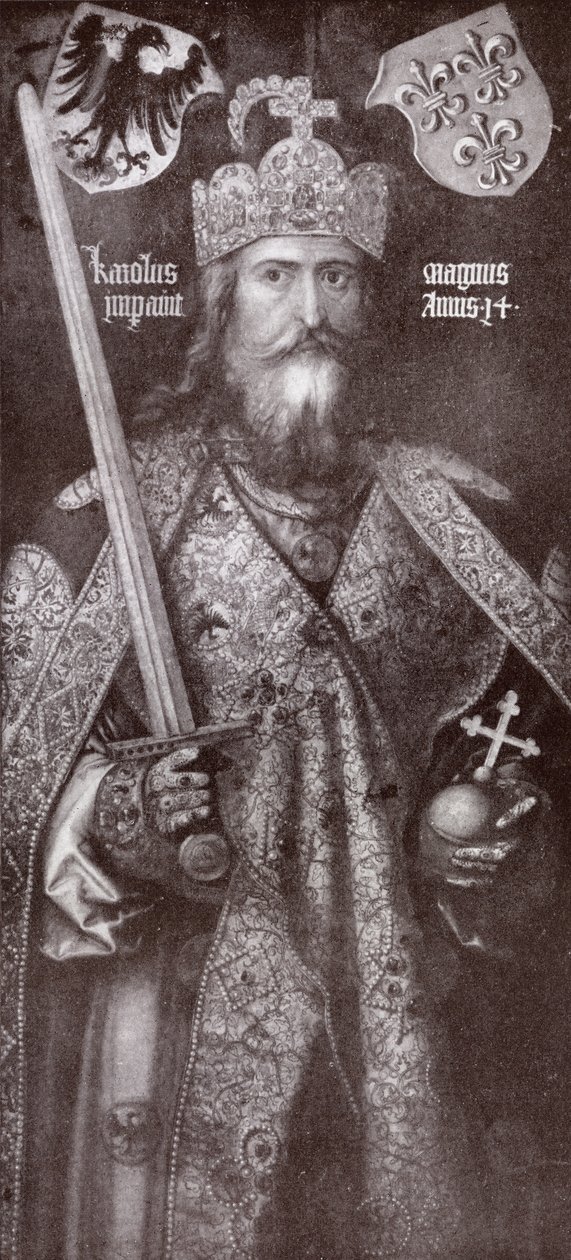 Carlo Magno, illustrazione da 