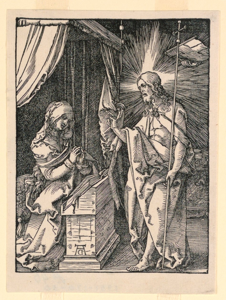 Cristo appare a sua madre da Albrecht Dürer
