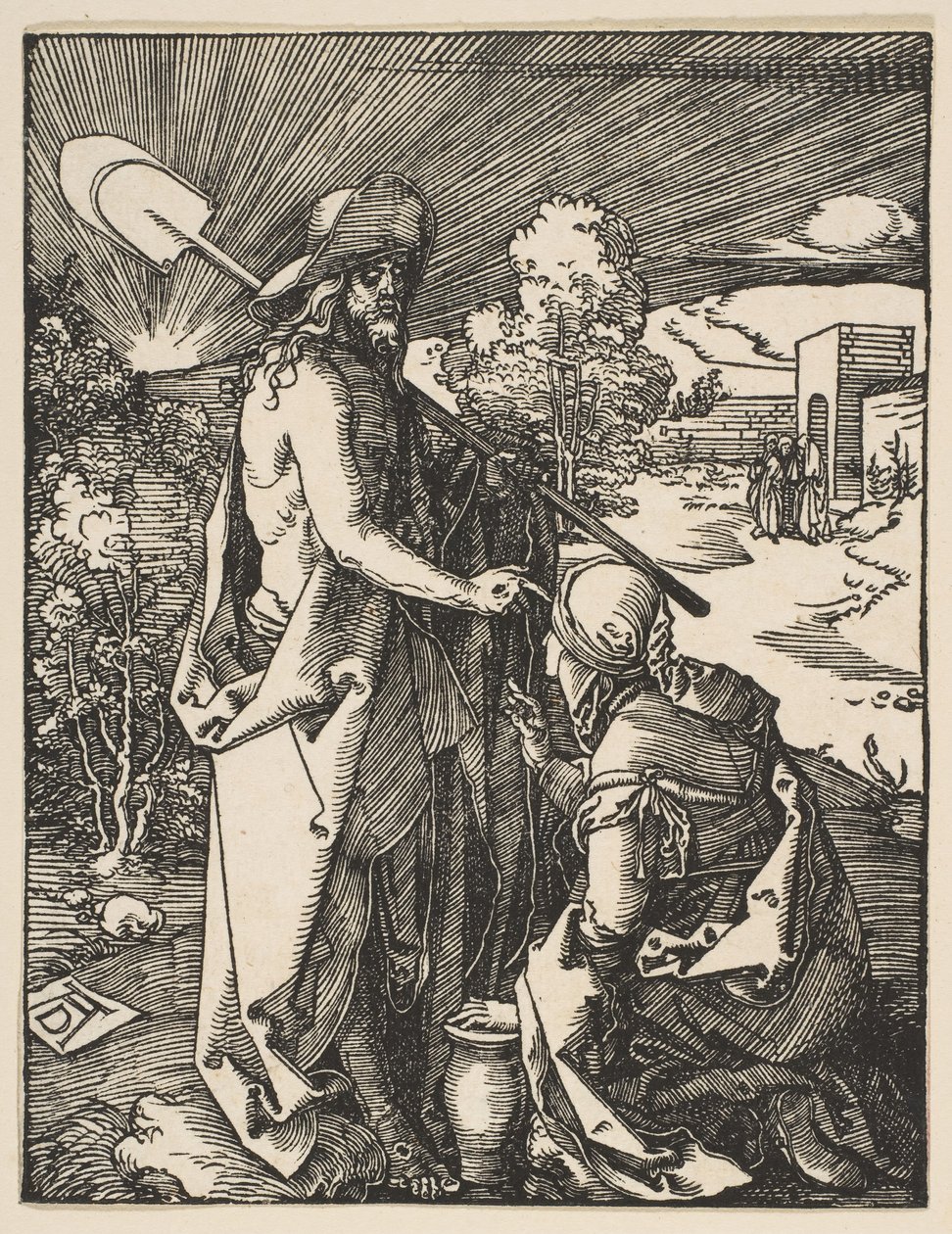 Cristo Appare a Maria Maddalena (dalla Piccola Passione) da Albrecht Dürer