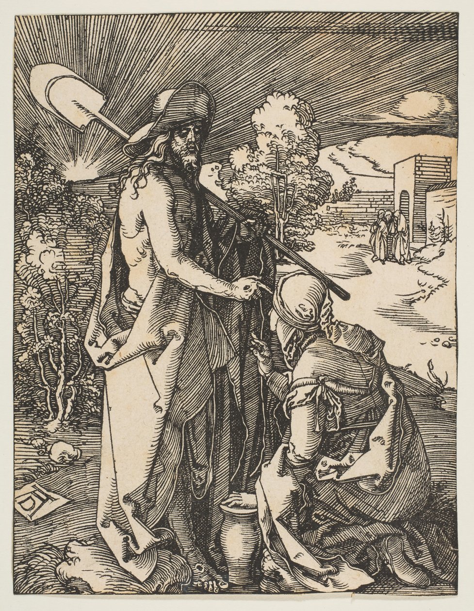 Cristo appare a Maria Maddalena, da La Piccola Passione da Albrecht Dürer
