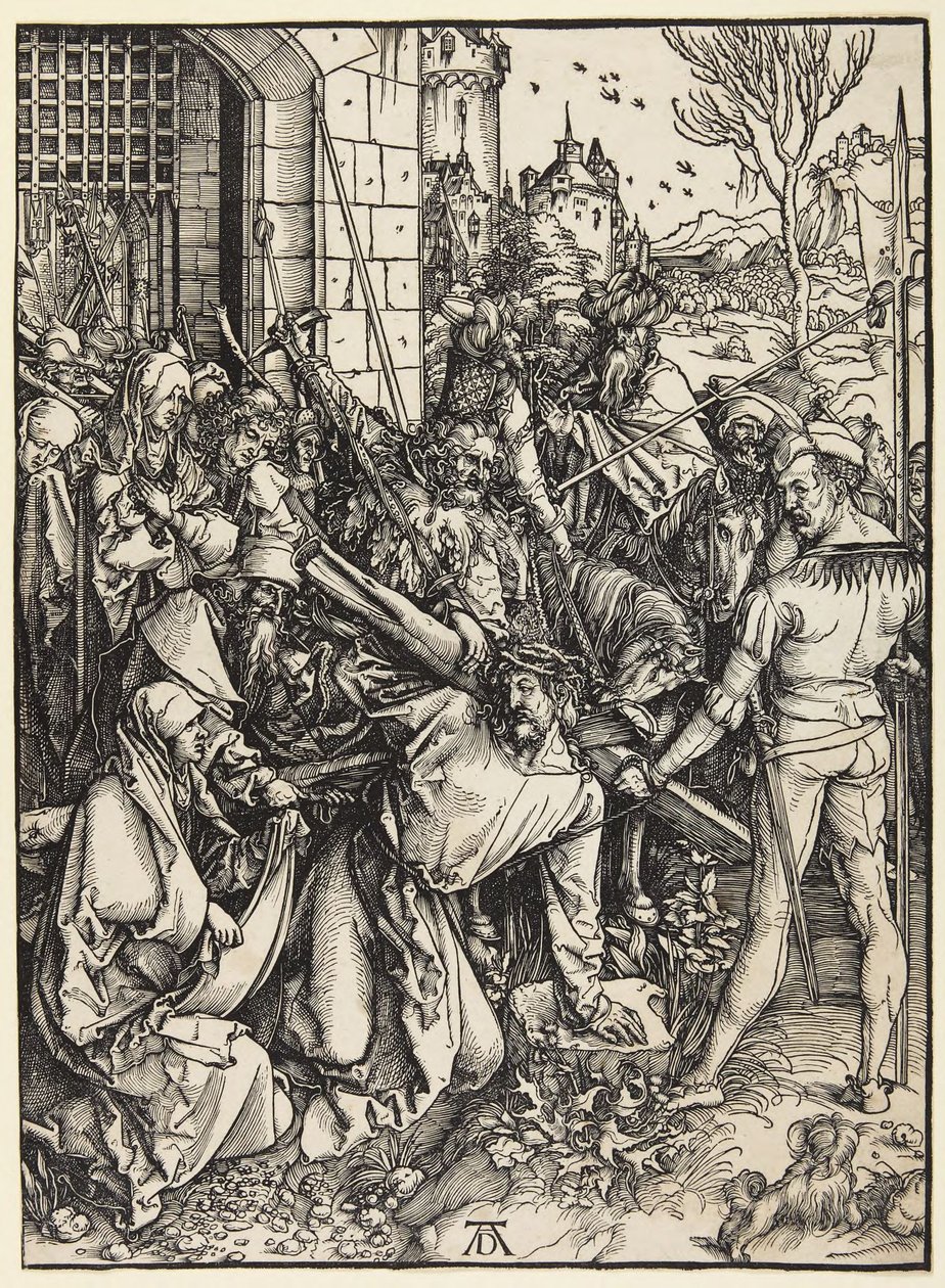 Cristo porta la croce da Albrecht Dürer