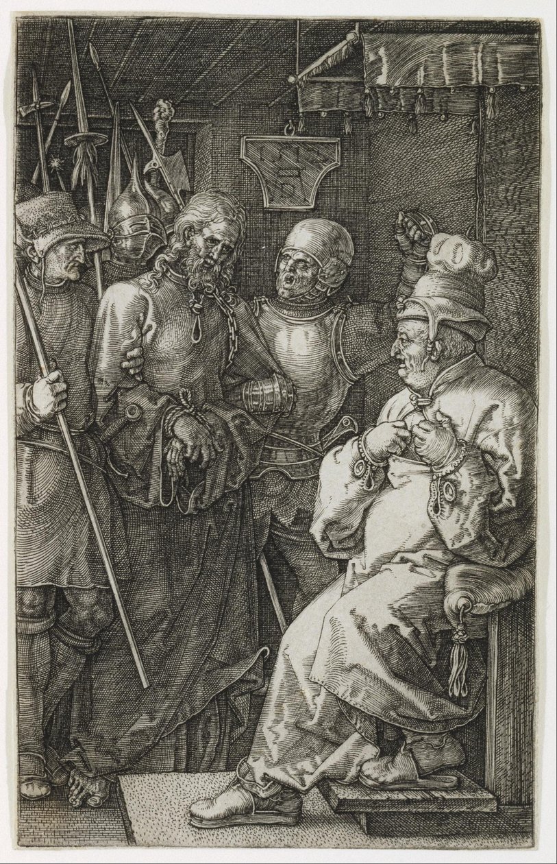 Cristo davanti a Caifa da Albrecht Dürer