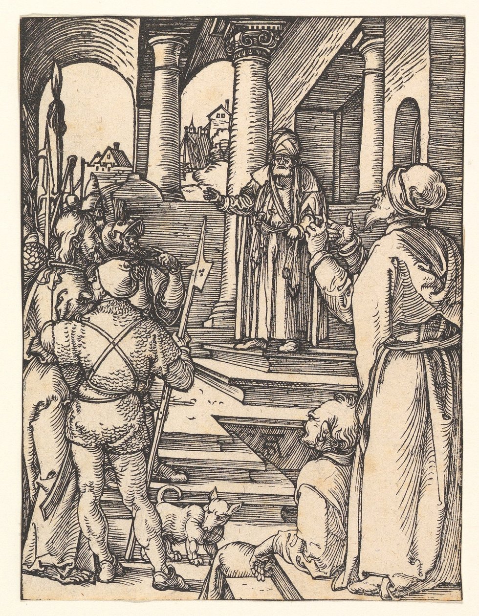 Cristo davanti a Pilato, da "La piccola Passione" da Albrecht Dürer