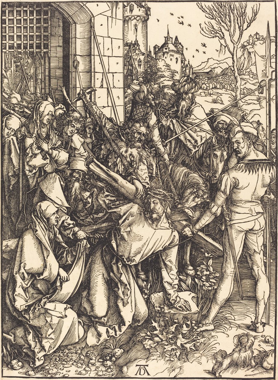 Cristo che porta la croce da Albrecht Dürer