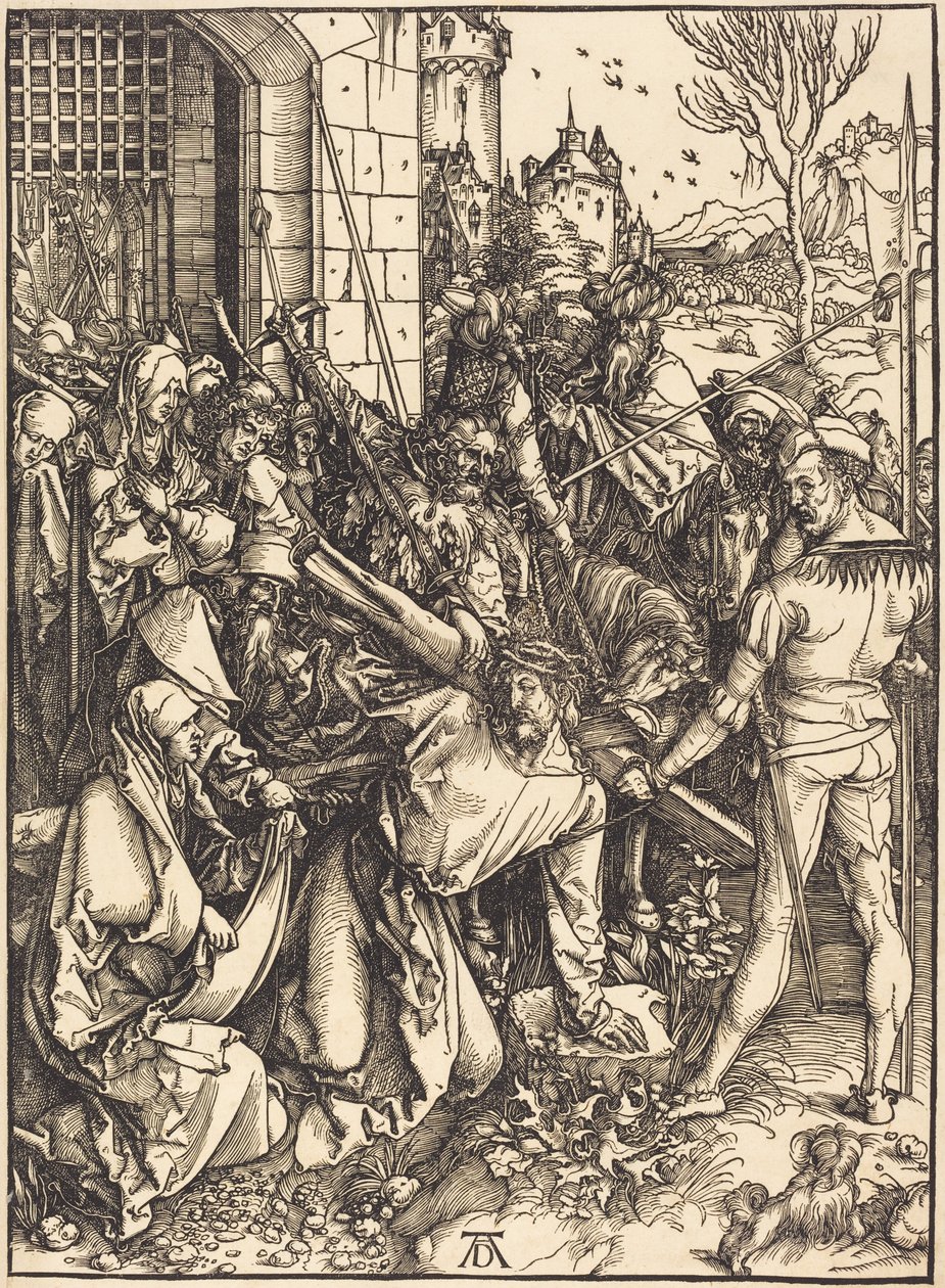 Cristo porta la croce da Albrecht Dürer