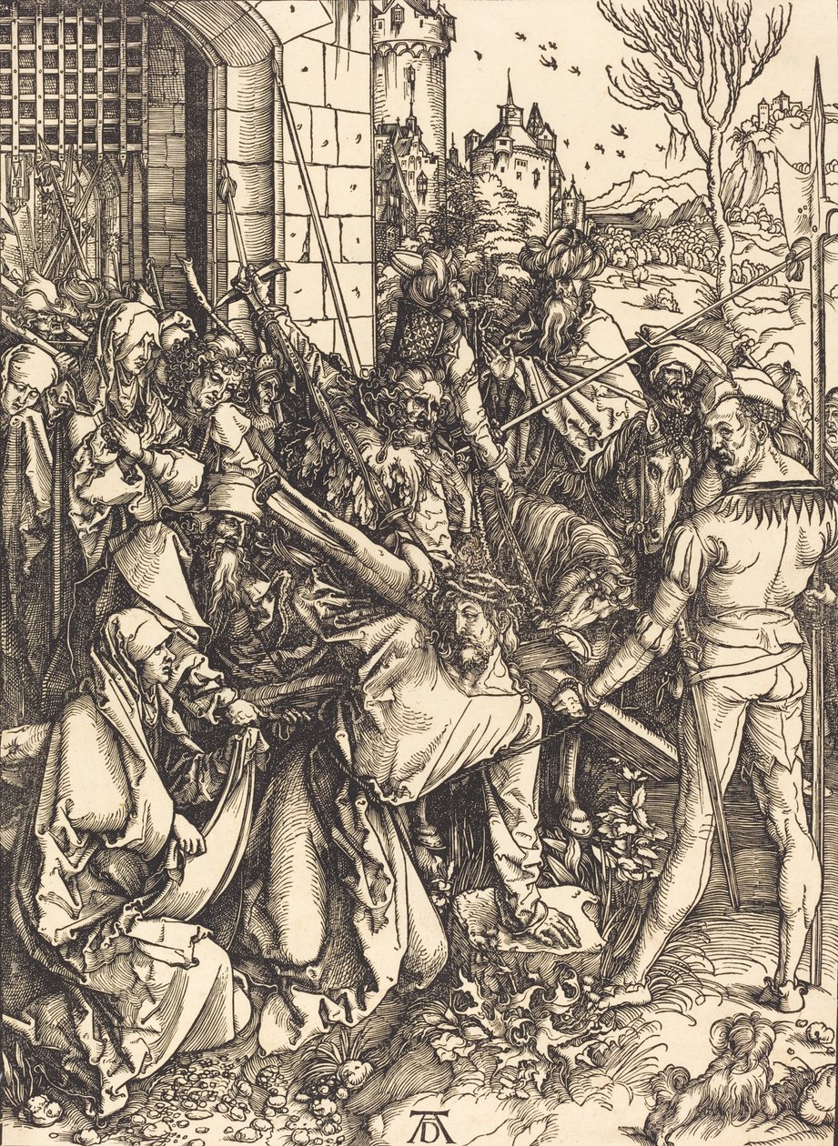 Cristo che porta la croce da Albrecht Dürer