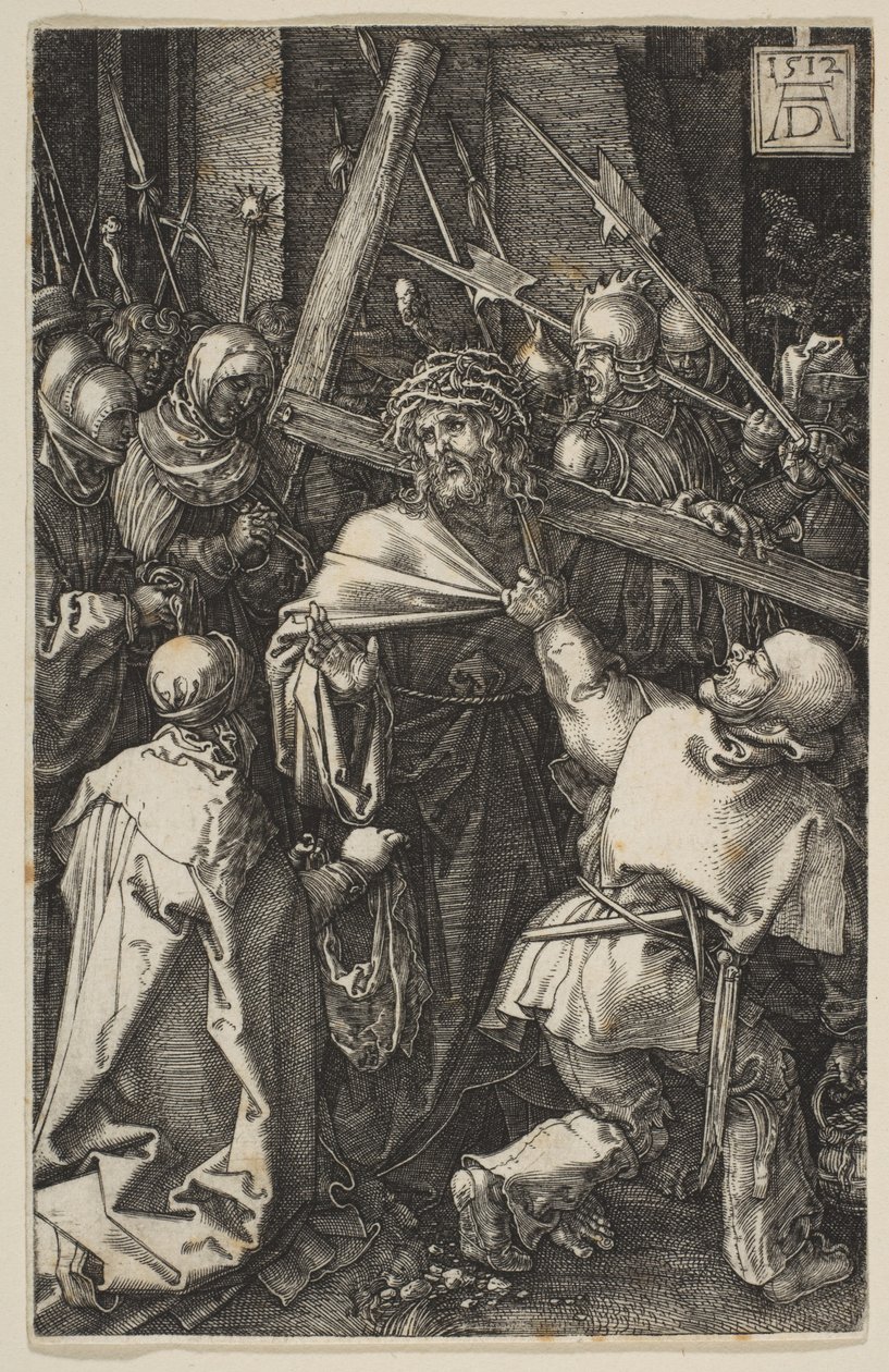 Cristo porta la croce, da «La Passione» da Albrecht Dürer