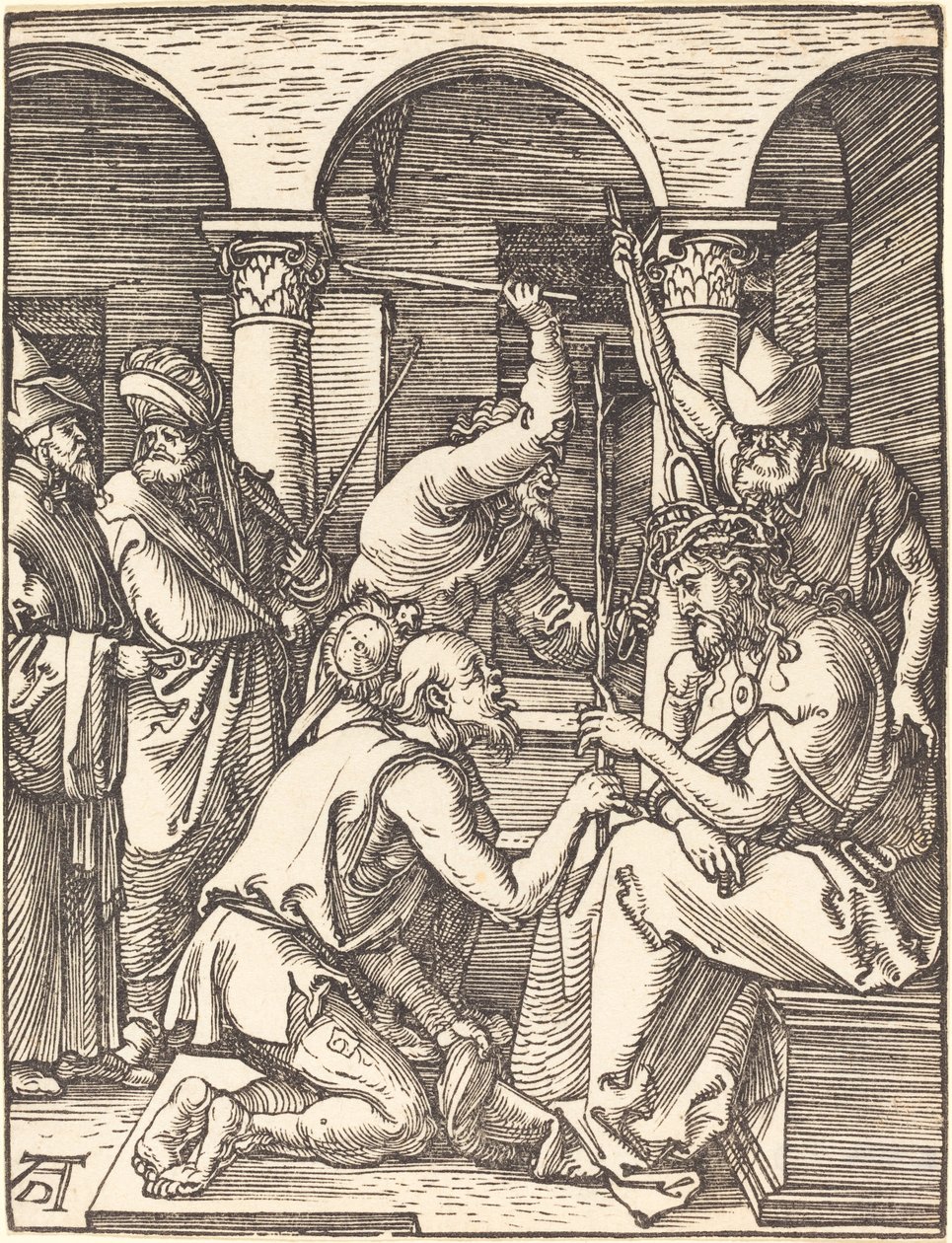 Cristo coronato di spine da Albrecht Dürer