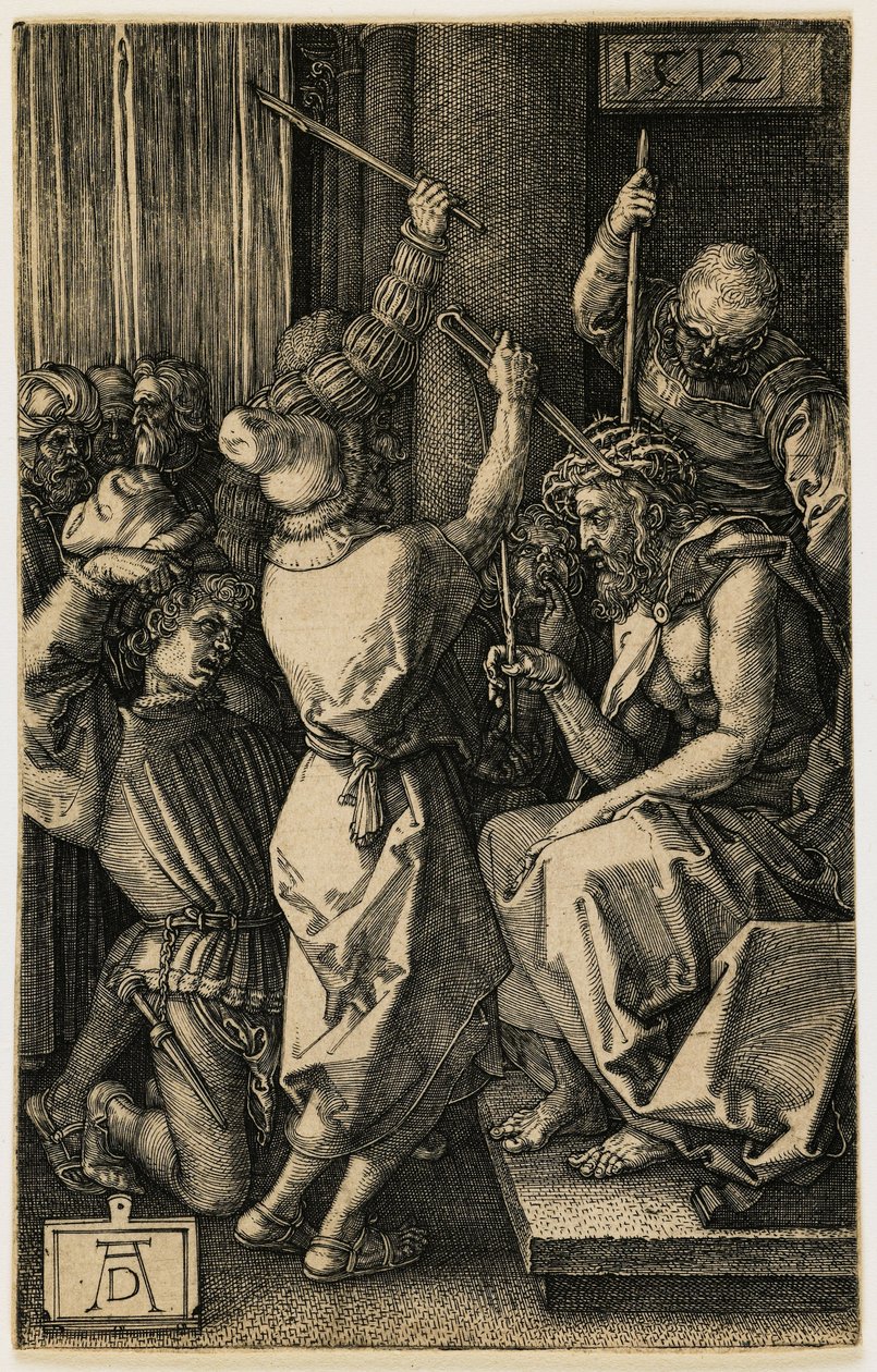 Cristo coronato di spine da Albrecht Dürer