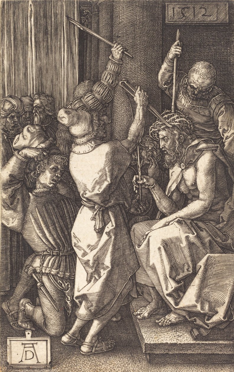 Cristo coronato di spine, 1512 da Albrecht Dürer