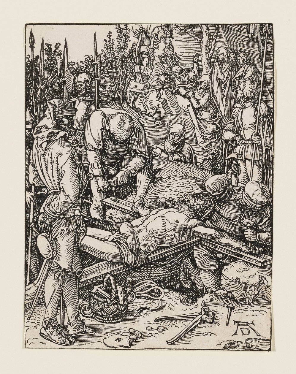 Cristo inchiodato alla croce da Albrecht Dürer