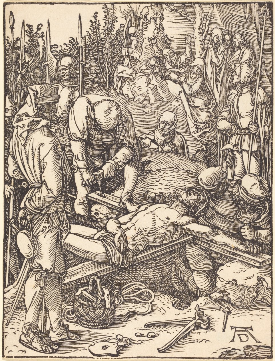 Cristo inchiodato alla croce da Albrecht Dürer