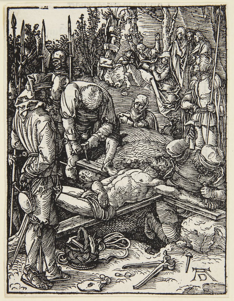 Cristo inchiodato alla croce da Albrecht Dürer