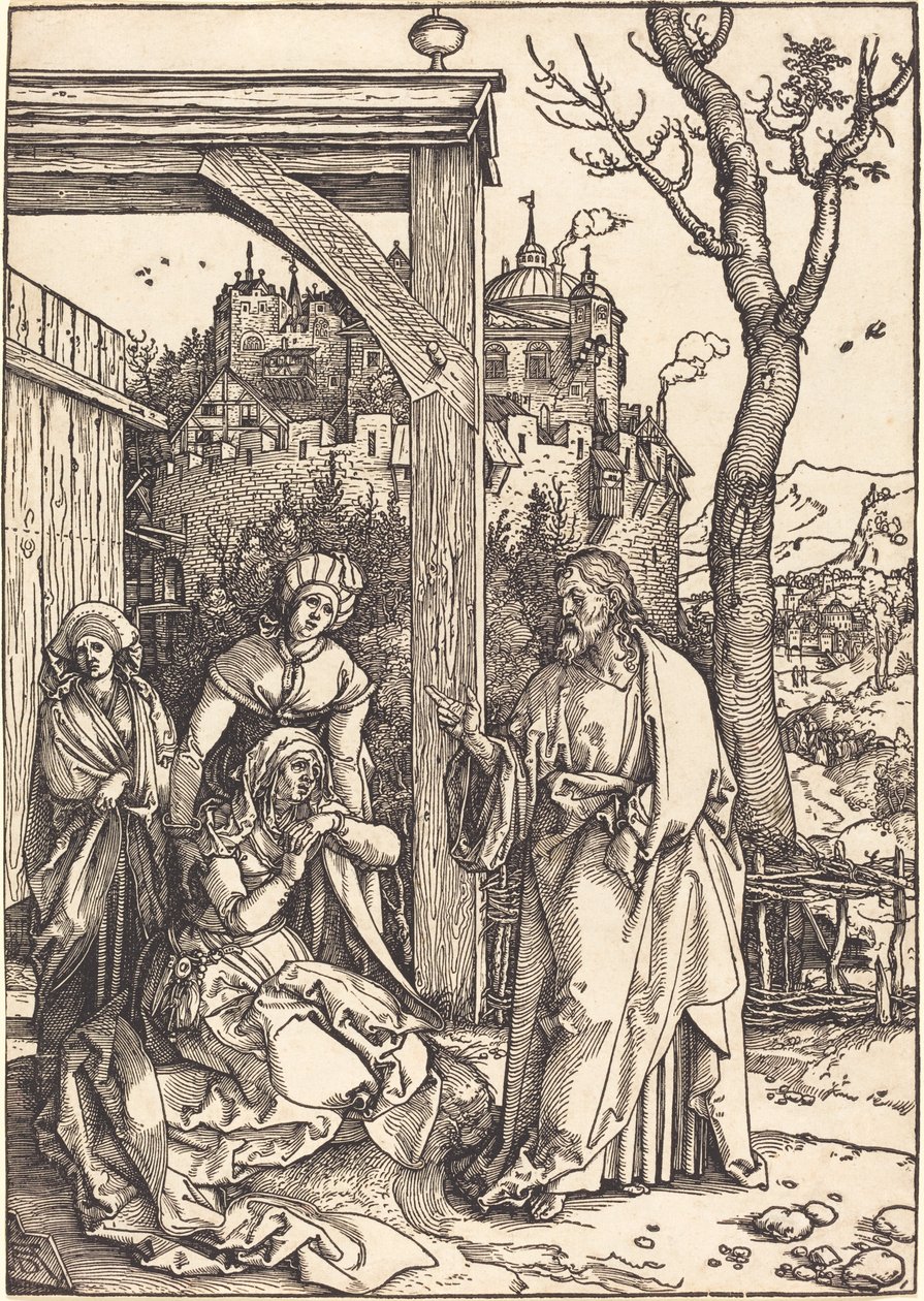 Cristo si Congeda dalla Madre da Albrecht Dürer