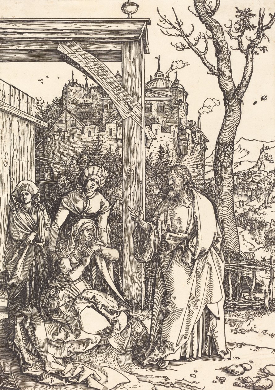Cristo che si Congeda dalla Madre da Albrecht Dürer