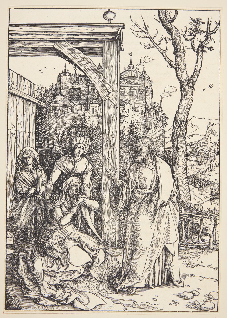 Cristo si congeda da sua madre da Albrecht Dürer