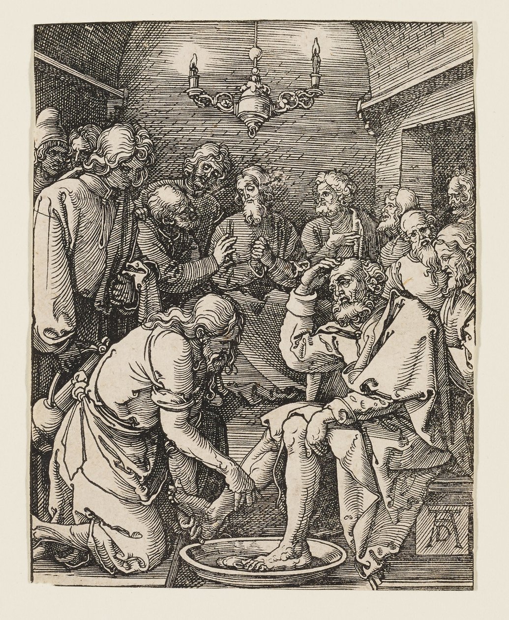 Cristo che lava i piedi ai discepoli da Albrecht Dürer