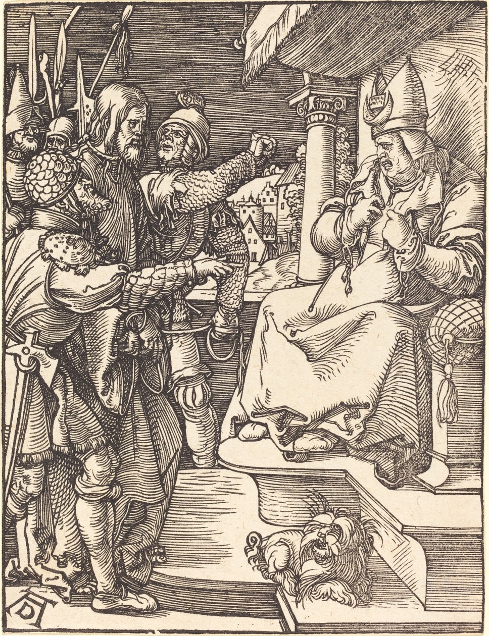 Cristo davanti a Caifa da Albrecht Dürer