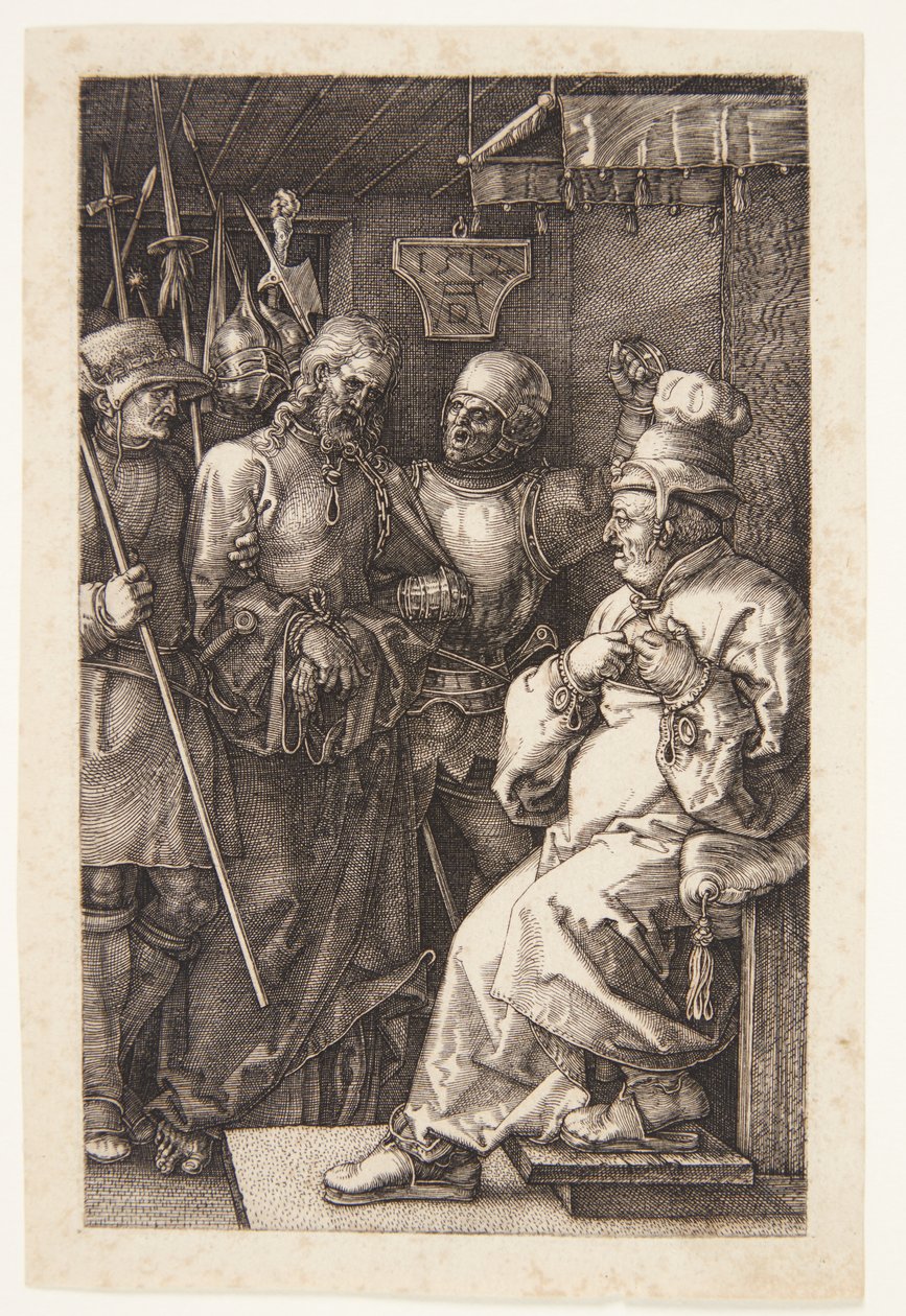 Cristo davanti a Caifa da Albrecht Dürer