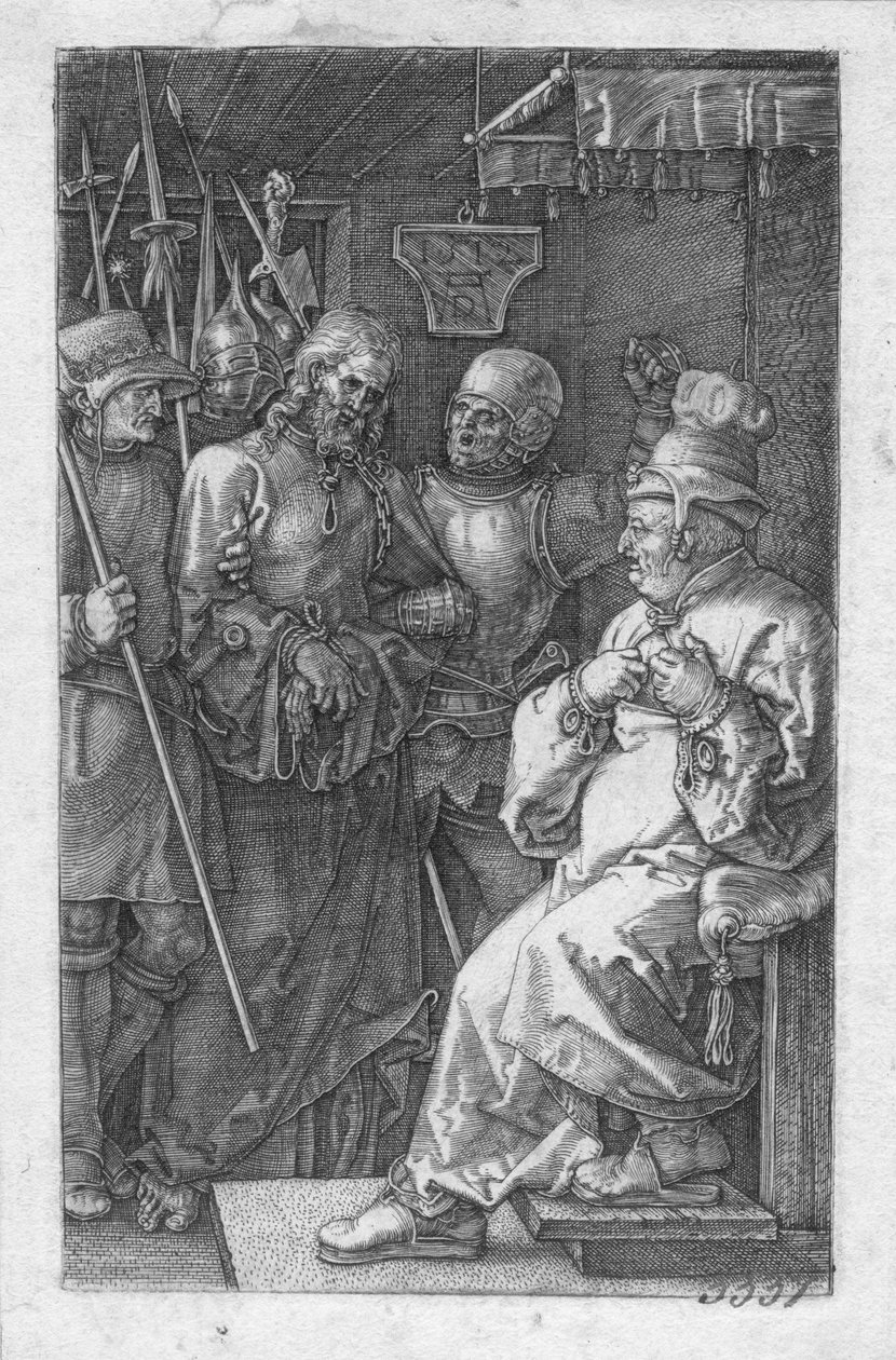 Cristo davanti a Caifa da Albrecht Dürer