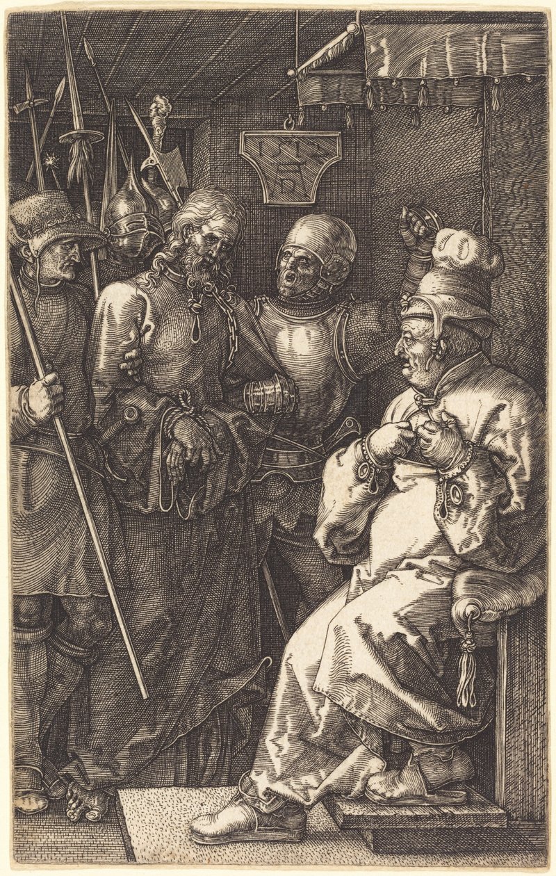 Cristo davanti a Caifa da Albrecht Dürer