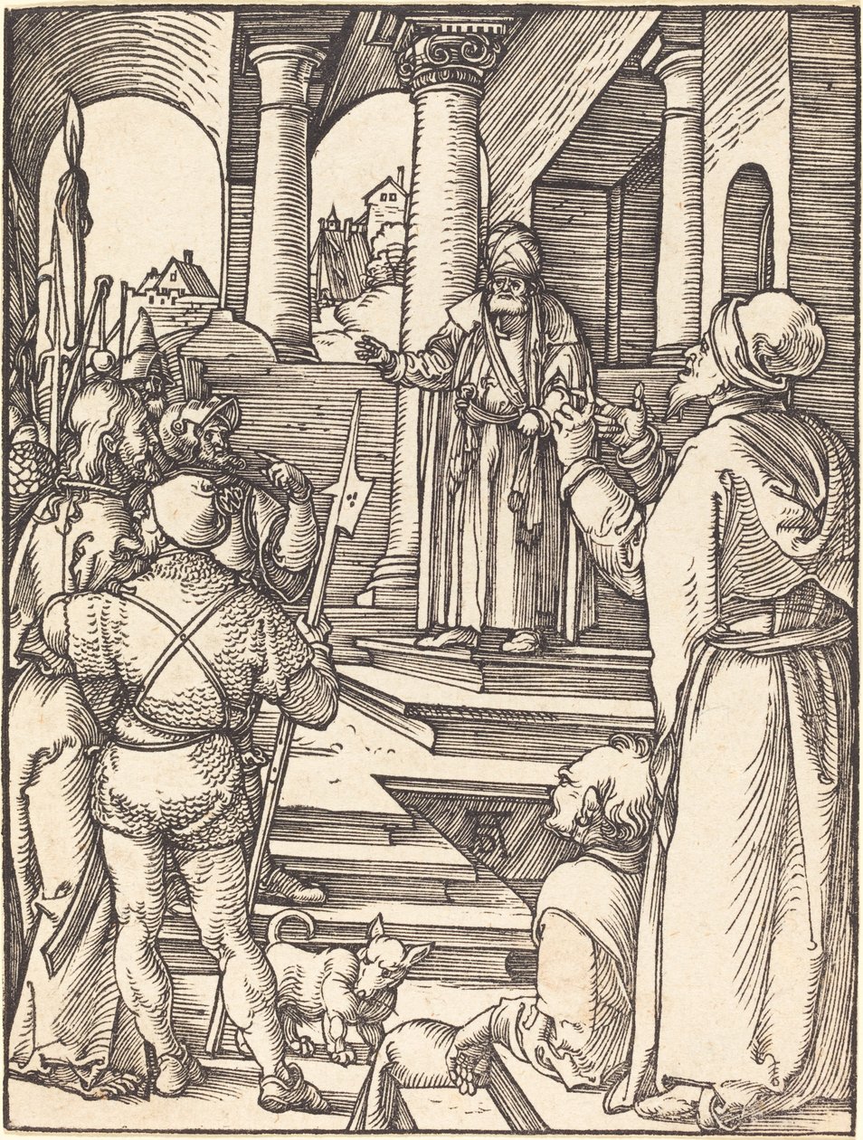 Cristo davanti a Pilato da Albrecht Dürer
